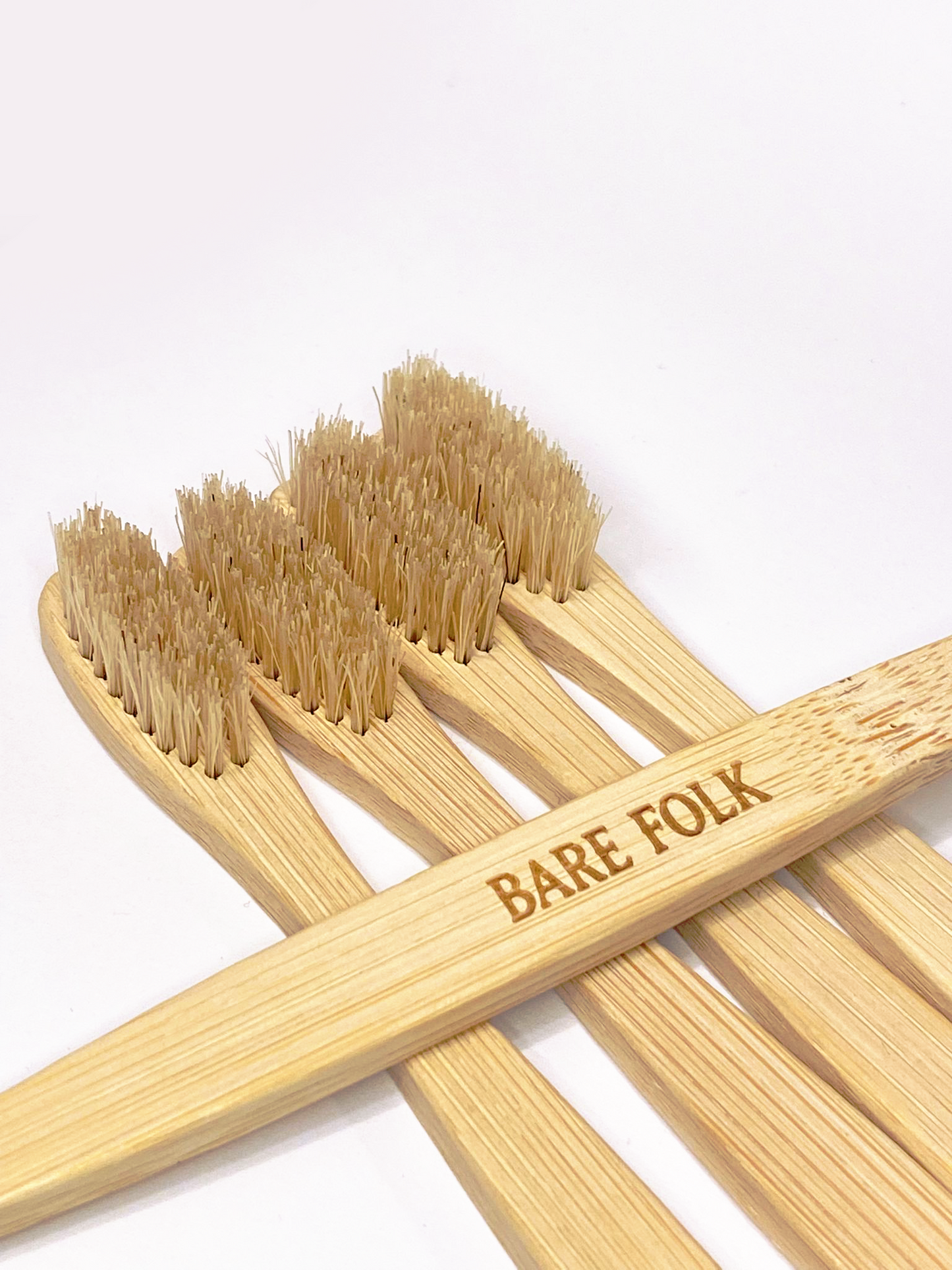 Boar bristle toothbrush