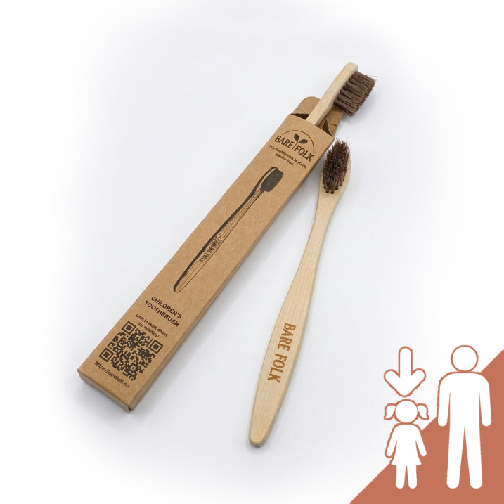 Plastic free children's toothbrush