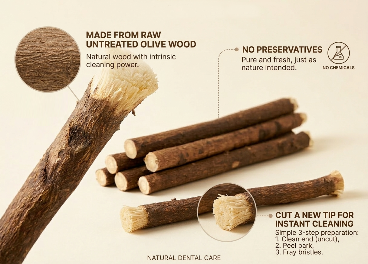 Miswak stick - All natural toothbrush