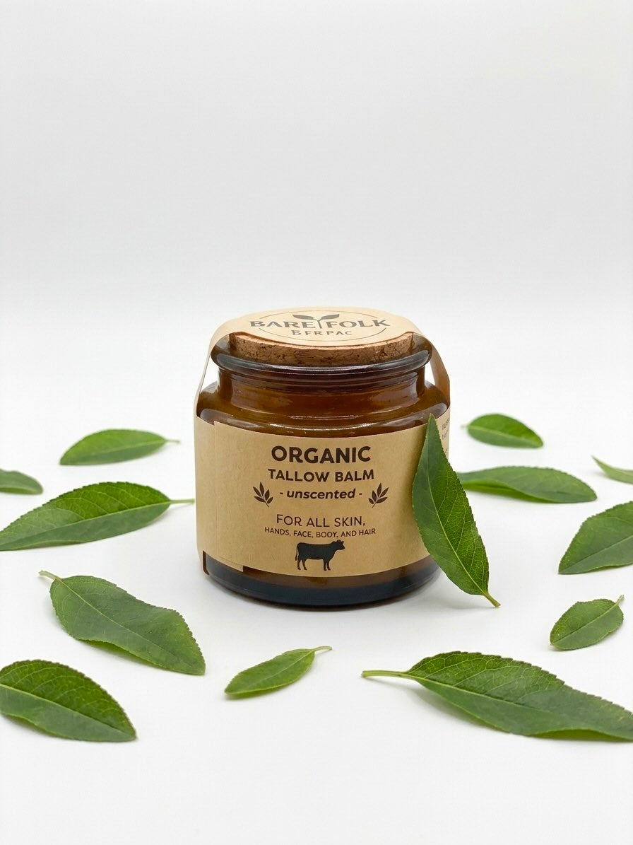 Organic beef tallow balm - unscented