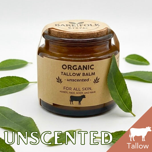 Organic beef tallow balm - unscented