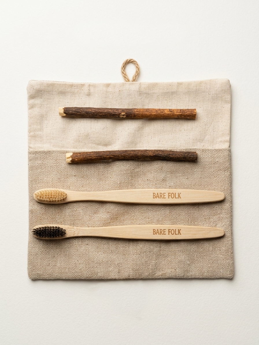 Plastic free toothbrush variety pack